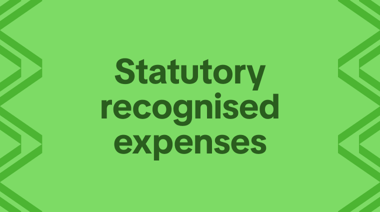 Statutory Recognised Expenses: What They Are and How They Reduce Your Taxes